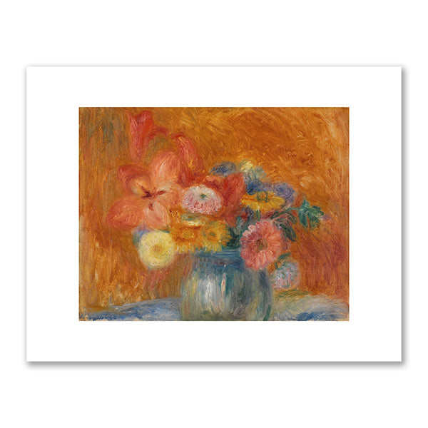 Green Bowl of Flowers by William Glackens