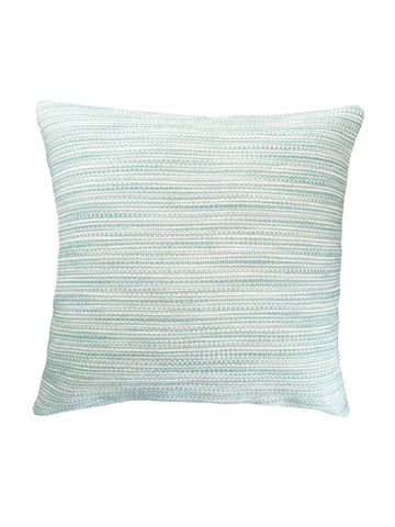 Bay View Aqua 20x20 Indoor Outdoor Pillow