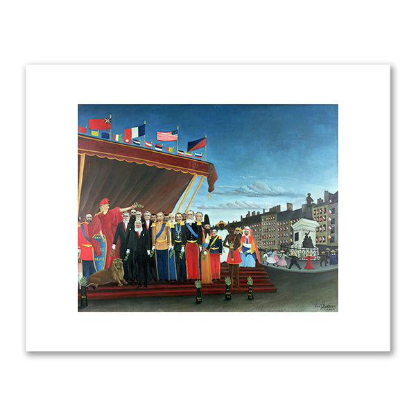 Representatives of the Forces greeting the Republic as a Sign of Peace by Henri Rousseau