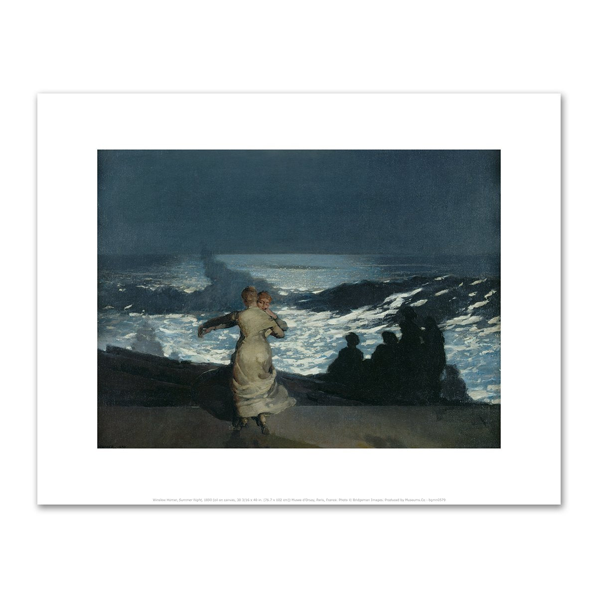 Summer Night by Winslow Homer