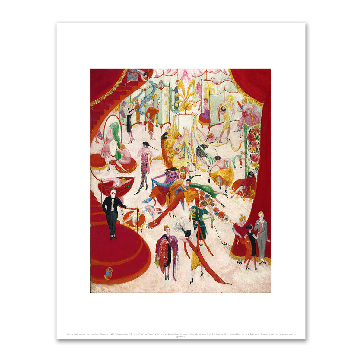 Spring sale at Bendel's by Florine Stettheimer