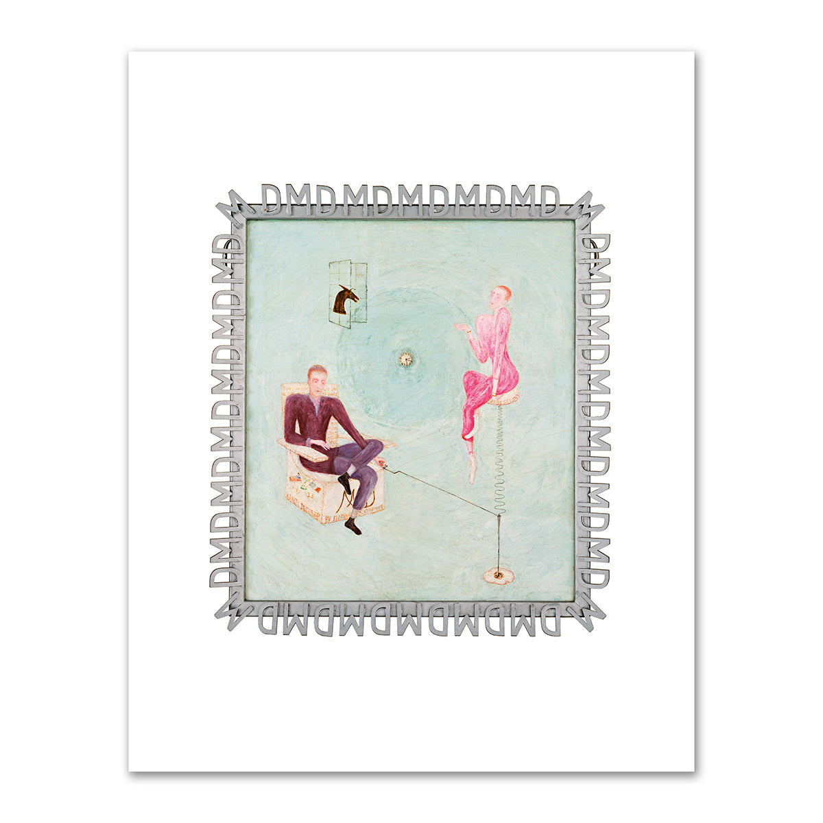 Portrait of Marcel Duchamp and Rose Sélavy by Florine Stettheimer