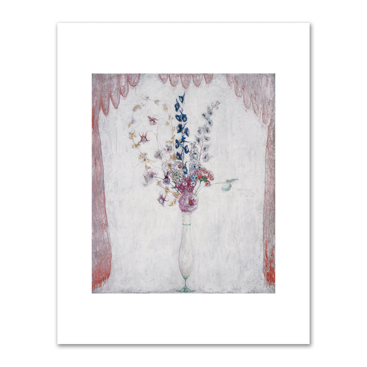 Delphinums and Columbine by Florine Stettheimer