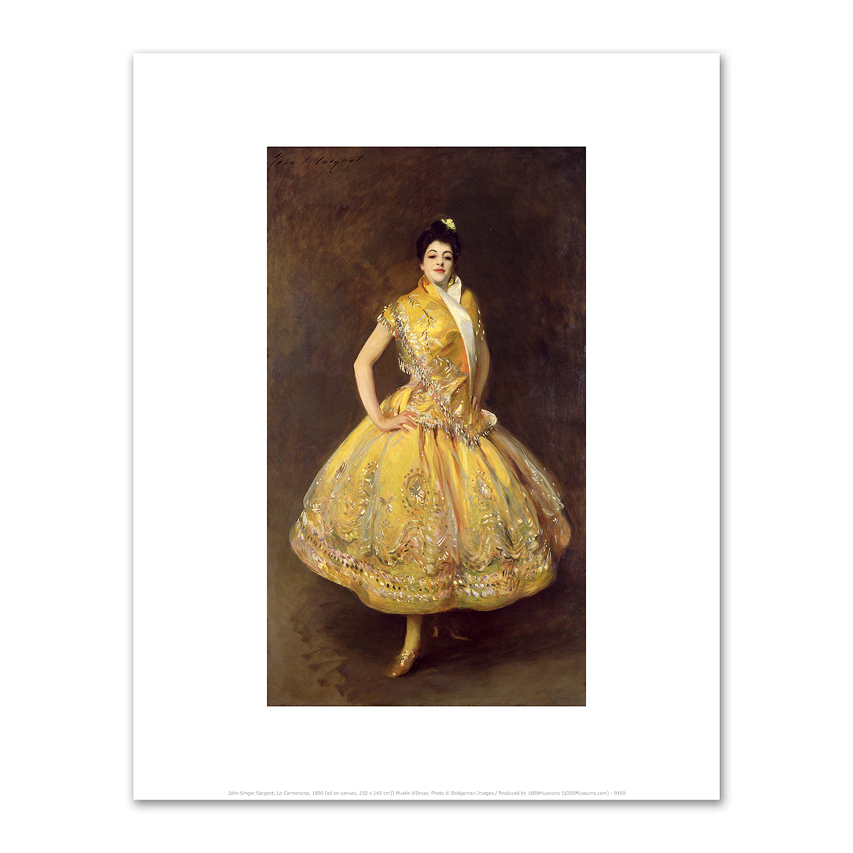 La Carmencita by John Singer Sargent
