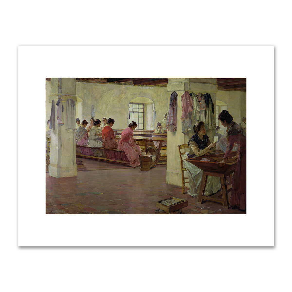 Cigar Makers at Seville by Walter Gay