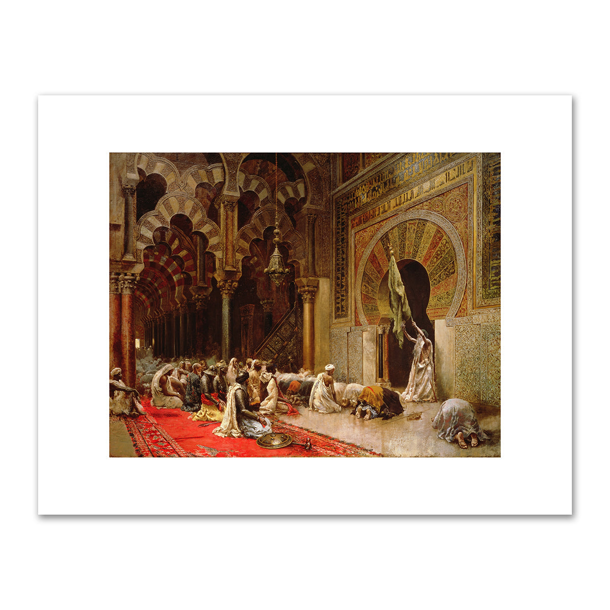 Interior of a Mosque at Cordova by Edwin Lord Weeks