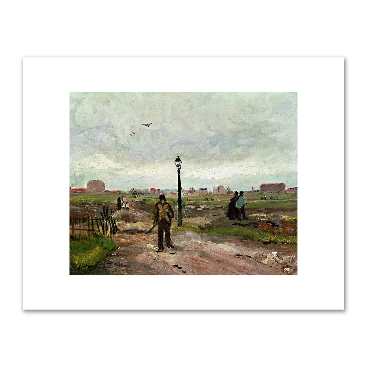 The Outskirts of Paris by Vincent van Gogh