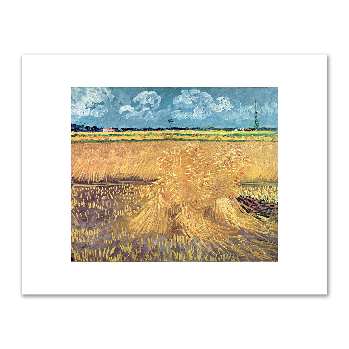 Wheat Field (Le Champ de BlÃ©) by Vincent Van Gogh