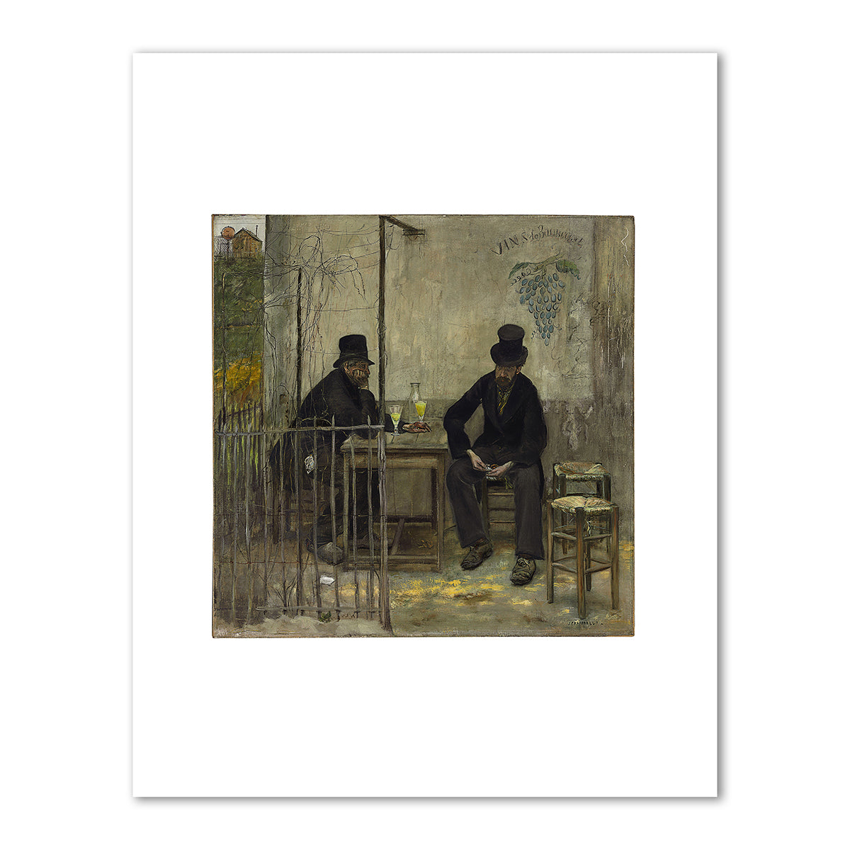 The Absinthe Drinkers by Jean-François Raffaëlli