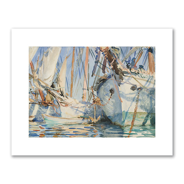 White Ships by John Singer Sargent