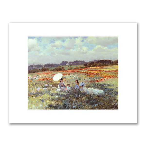 Fields near London by Giuseppe De Nittis