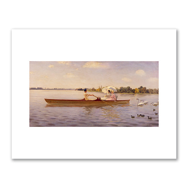 On Thames by Giuseppe De Nittis