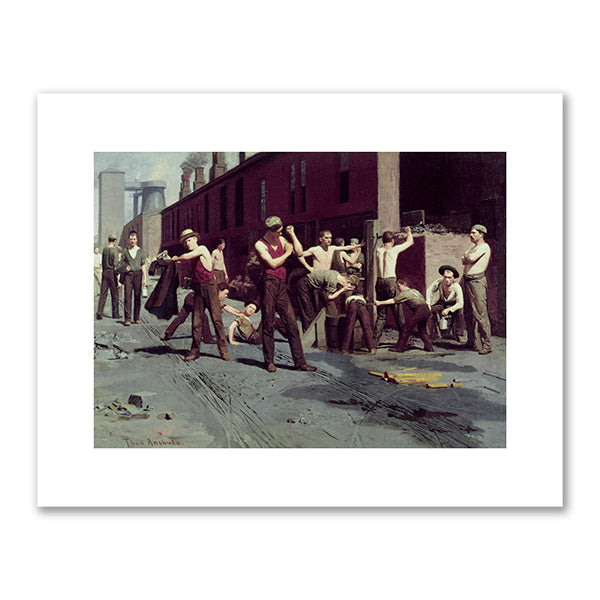 The Ironworkers' Noontime by Thomas Pollock Anshutz