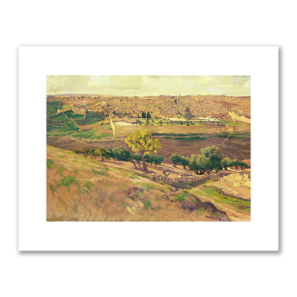 Jerusalem from the Mount of Olives by James Jacques Joseph Tissot