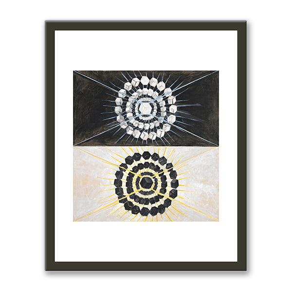 Group IX/SUW, No. 8, The Swan, No. 8 by Hilma af Klint