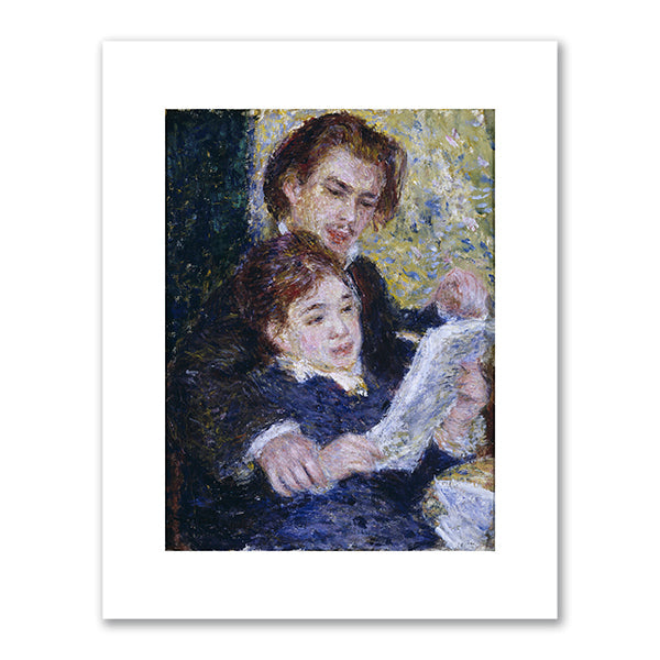 In the Studio (Georges Riviere and Marguerite Legrand) by Pierre-Auguste Renoir