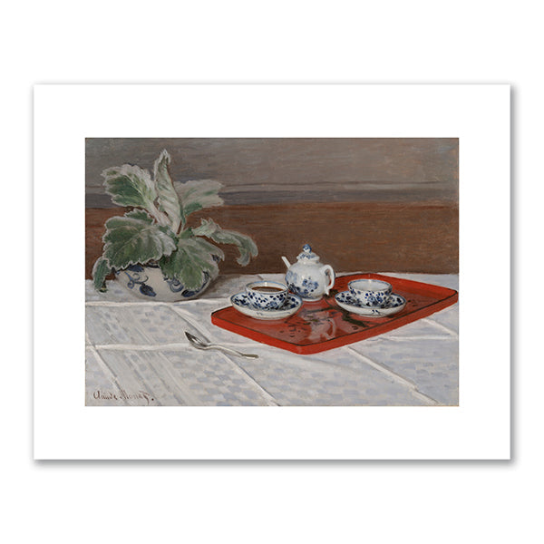 Still Life, Tea Service by Claude Monet