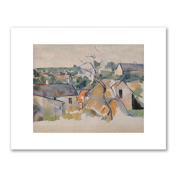 The Rooftops by Paul Cézanne