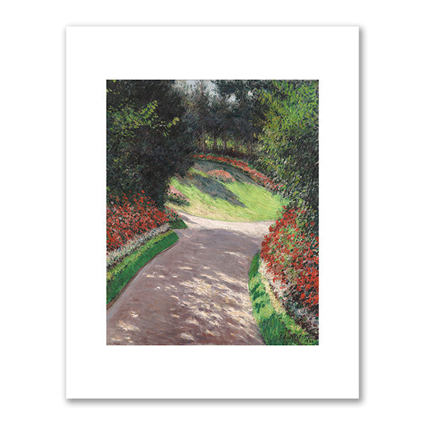 The Path in the Garden by Gustave Caillebotte