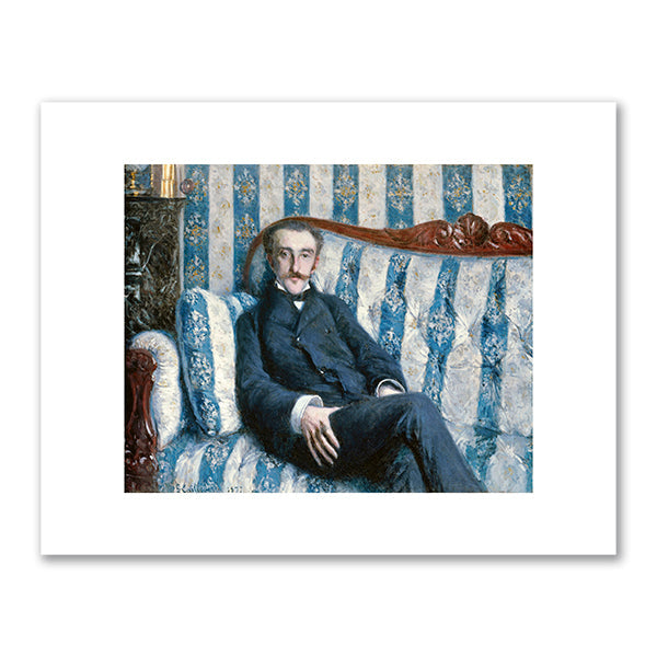 Portrait De Monsieur R by Gustave Caillebotte