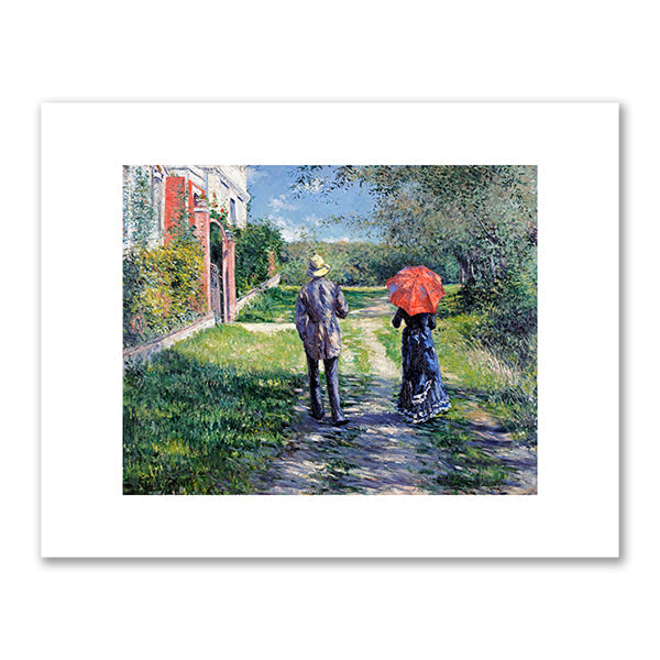 The Path Uphill by Gustave Caillebotte