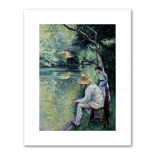 Fishing by Gustave Caillebotte