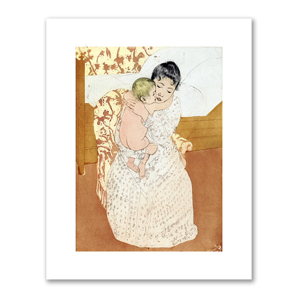 Maternal caress by Mary Cassatt