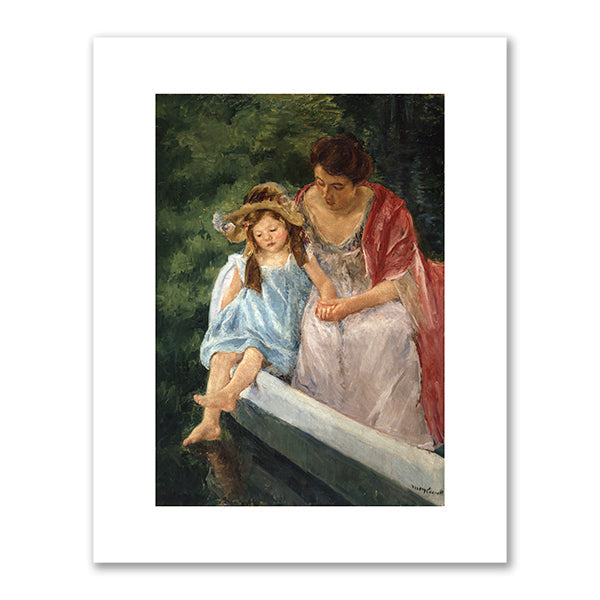 Mother and Child in Boat by Mary Cassatt