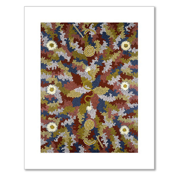 Men's Dreaming by Clifford Possum Tjapaltjarri