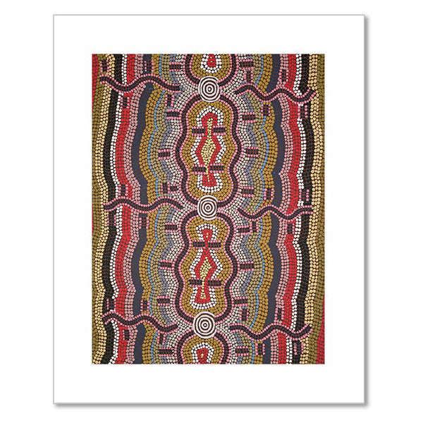 Water Dreaming by Clifford Possum Tjapaltjarri