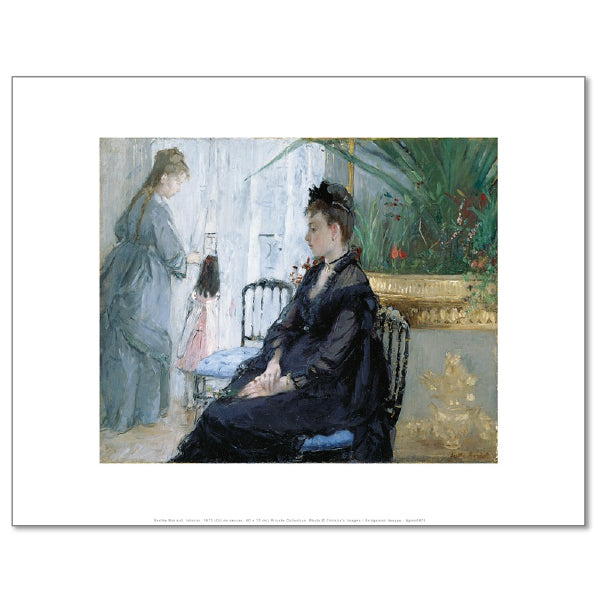 Interior by Berthe Morisot