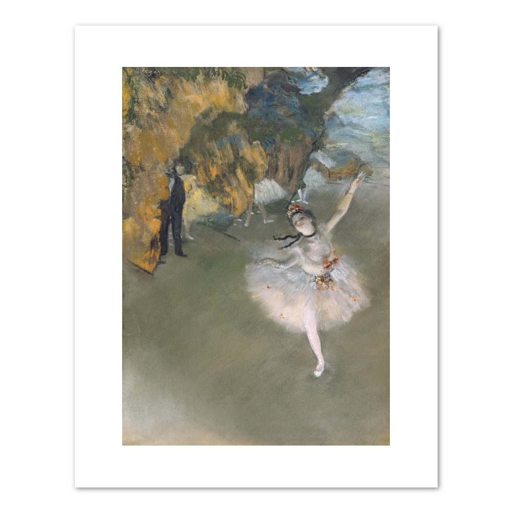 The Star, or Dancer on the stage by Edgar Degas