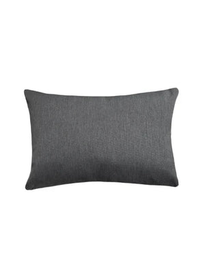 Essential Dark Grey Indoor Outdoor Pillow