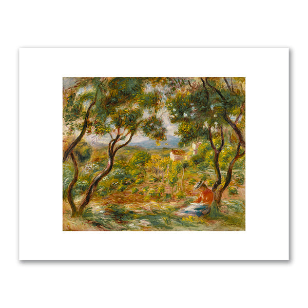 The Vineyards at Cagnes by Pierre-Auguste Renoir