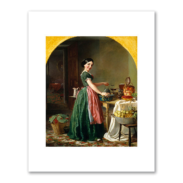 Kiss Me and You'll Kiss the 'Lasses by Lilly Martin Spencer