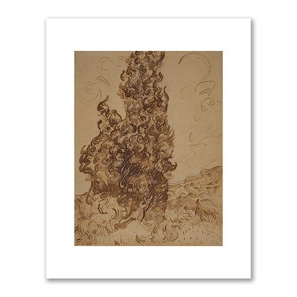Cypresses (Les Cyprès) by Vincent van Gogh