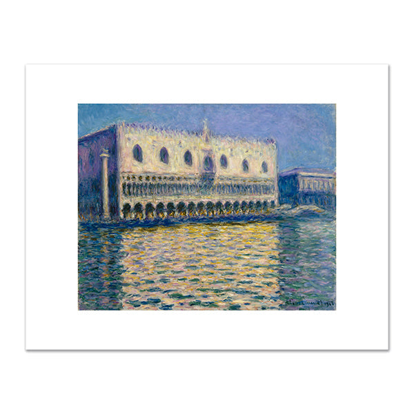 The Doge’s Palace by Claude Monet