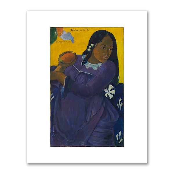 Vahine no te I (Woman with Mango) by Paul Gauguin
