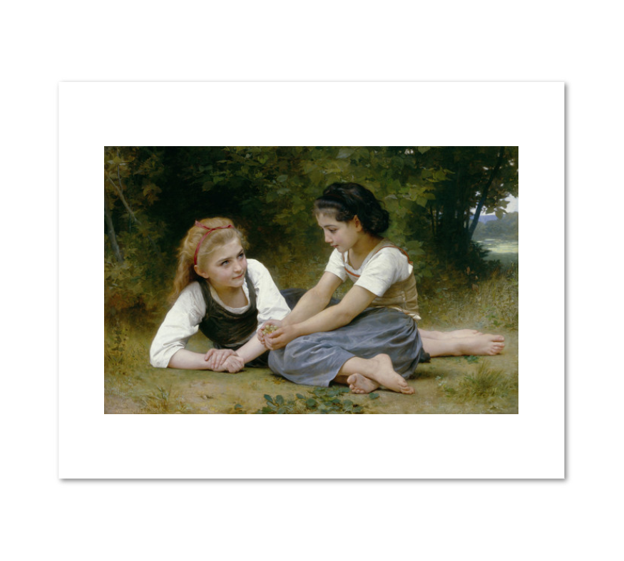The Nut Gatherers by William-Adolphe Bouguereau
