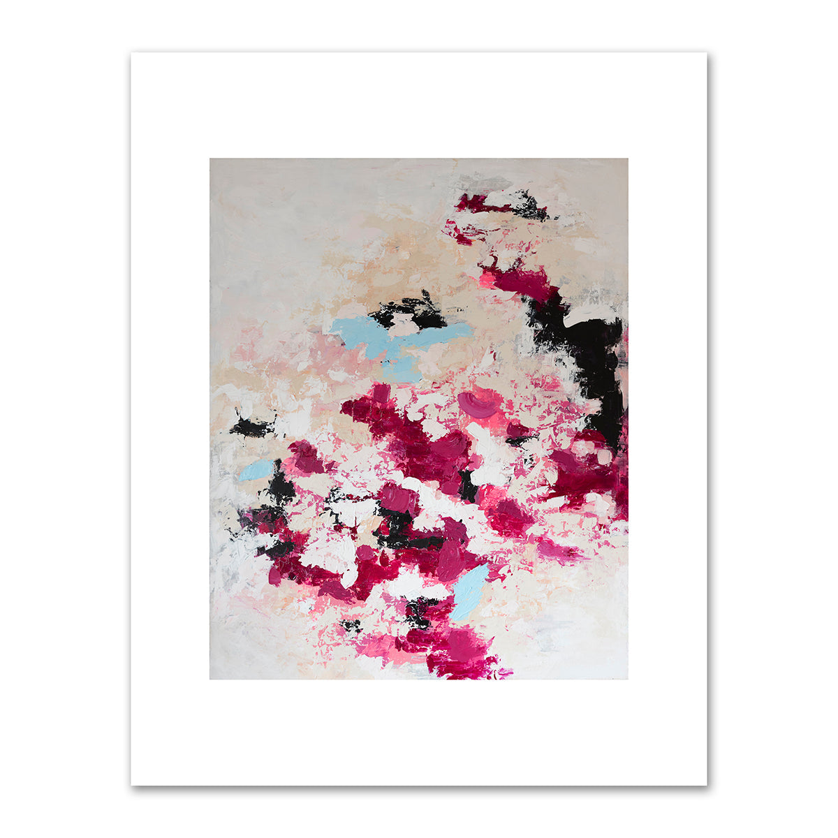Pallet Knife in color #1 - magenta by Brittany Bruce