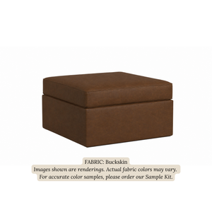 Storage Ottoman with Serving Tray