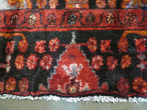 4' X 10' Antique Handmade Tribal Turkish Oriental Floral Wool Rug Organic Nice