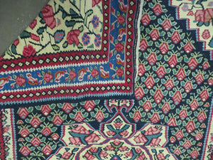 4' X 6' Vintage Handmade Turkish Flat weave Rug Tribal