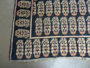 4' X 9' Antique Karabagh Caucasian Rug Handmade Wool Carpet Organic Dyes Nice