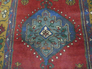 4' X 8' Vintage Handmade Turkish Kazak Pattern Wool Rug Carpet Nice # 105