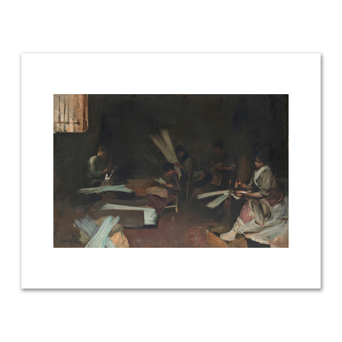 Venetian Glass Workers by John Singer Sargent