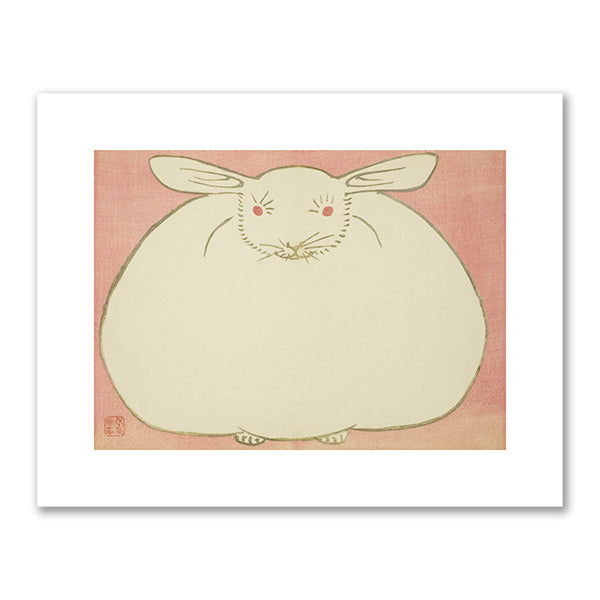 Portrait of a Rabbit by Yabu Chosui