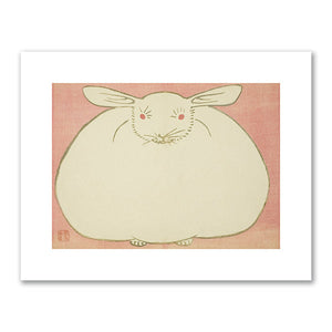 Portrait of a Rabbit by Yabu Chosui