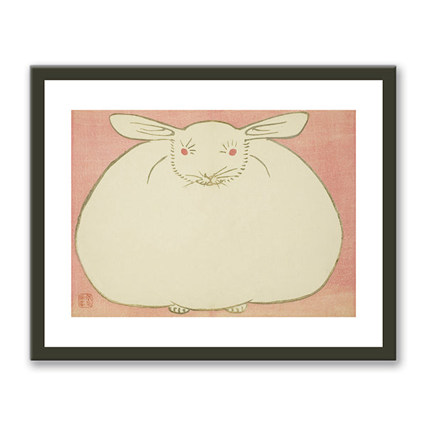 Portrait of a Rabbit by Yabu Chosui