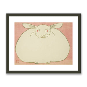 Portrait of a Rabbit by Yabu Chosui